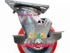 Bánh xe đẩy càng inox DHA CASTER